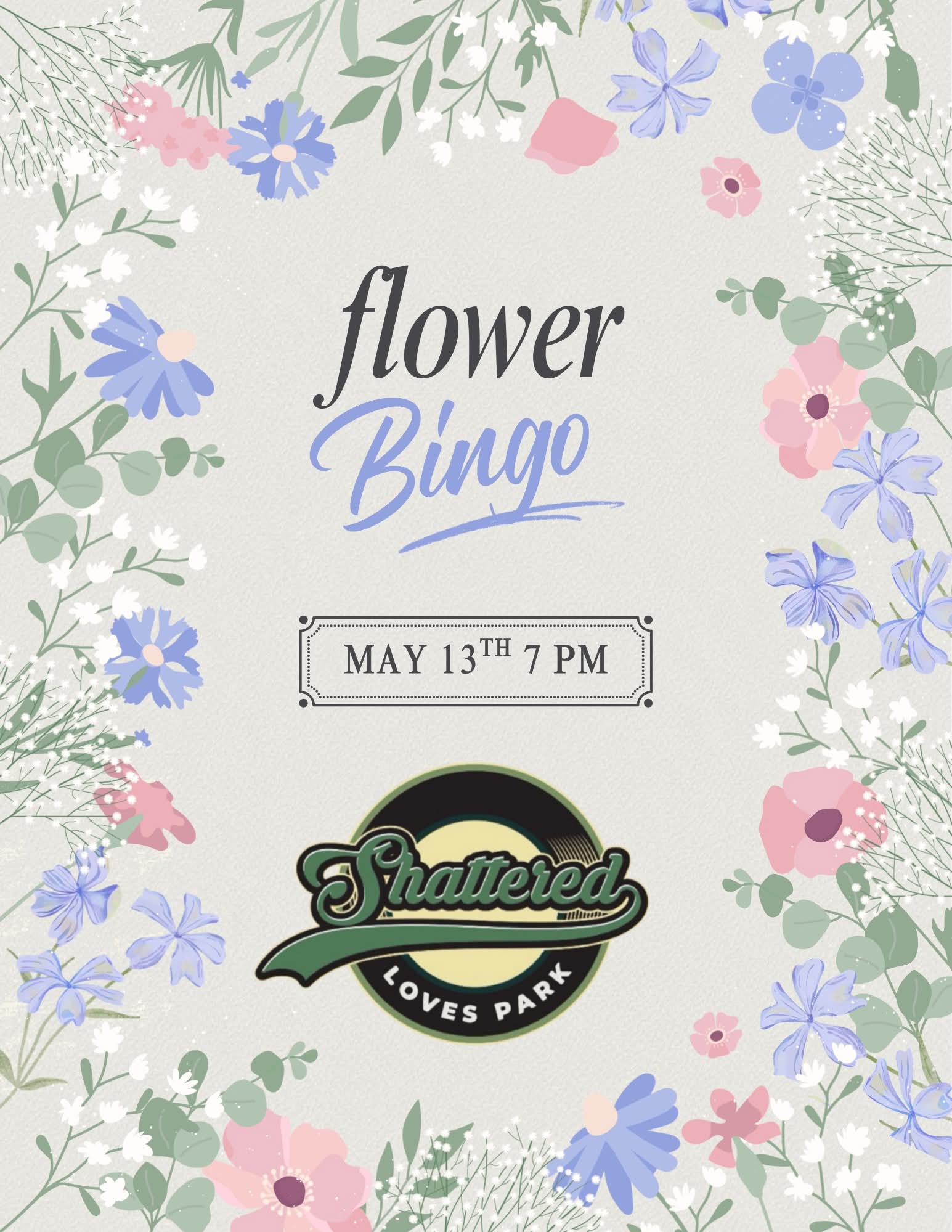 Flower Bingo 