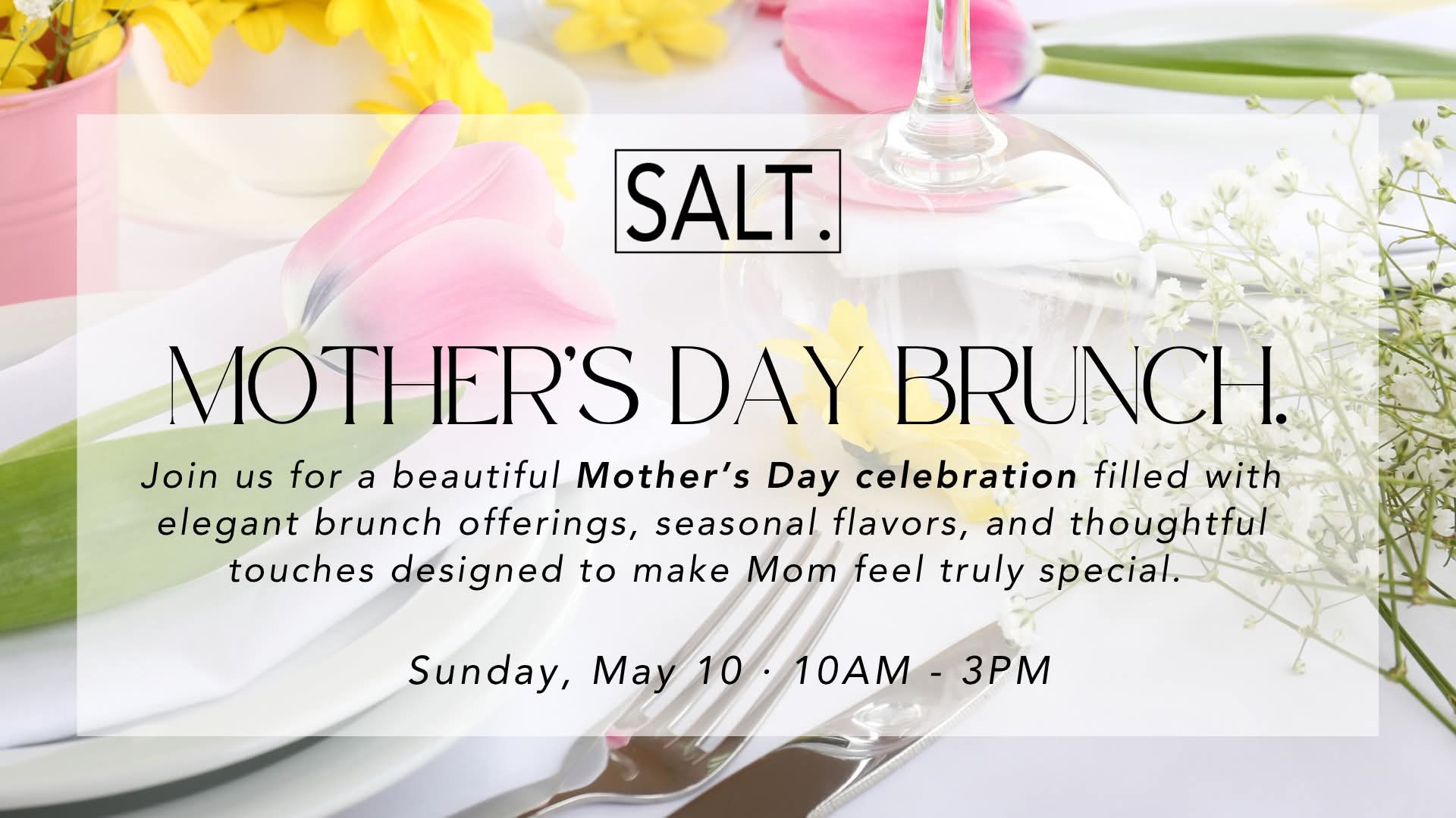 Mother's day brunch 